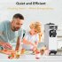 US GARVEE 4 7 5 8Gal H 1200W Commercial Ice Cream Machine Countertop Soft Serve Ice Cream Yogurt Machine
