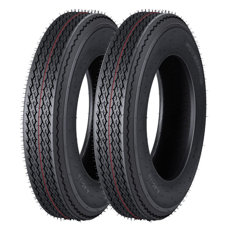 US GARVEE 4.8-12 4.8x12 480-12 4.80-12 Trailer Tires Load Range C 6PR