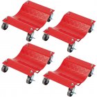 US GARVEE 4 Pack Tire Skates Tire Wheel Car Dolly Ball Bearings Premium Skates Moving Cars Easy
