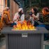 US GARVEE 44 Inch Propane Fire Pit Table 50000BTU Rectangle Table with Cover