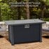 US GARVEE 44 Inch Propane Fire Pit Table 50000BTU Rectangle Table with Cover