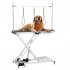US GARVEE 47  Electric Dog Grooming Table  Pet Grooming Table for Dogs   Cats  Height Adjustable  9  40   with Overhead Arm  Anti Slip Tabletop  3 Grooming Noos