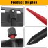 US GARVEE 49 Inch Tractor Hay Spear Attachment 3000lbs Capacity for Bobcat Tractors Skid Steer Loader