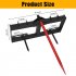US GARVEE 49 Inch Tractor Hay Spear Attachment 3000lbs Capacity for Bobcat Tractors Skid Steer Loader