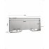 US GARVEE 5 16 inch Skid Steer Mount Plate Easy to Install Steel Quick Tach Attachment Loader Plate Steel Grey