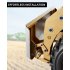 US GARVEE 5 16 inch Skid Steer Mount Plate Easy to Install Steel Quick Tach Attachment Loader Plate Steel Grey