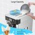 US GARVEE 5 8 8Gal H Yield Commercial Ice Cream Machine 3 Flavor Countertop Soft Serve Ice Cream Yogurt Machine