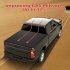US GARVEE 5 8ft Soft Quad Fold Truck Bed Tonneau Cover Compatible with 2019 2023 Chevy Silverado Black