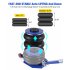 US GARVEE 5 Ton 11000 lbs Triple Bag Air Jack Quick Air Bag Jack Lift Up to 15 75 Inch 3 5S