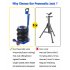 US GARVEE 5 Ton 11000 lbs Triple Bag Air Jack Quick Air Bag Jack Lift Up to 15 75 Inch 3 5S
