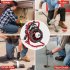 US GARVEE 50 Ft X 3 8 Inch Drain Cleaner Machine Professional Electric Drain Auger for 1 to 4 Inch Pipes