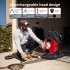 US GARVEE 50 Ft x 1 2 Inch Drain Cleaner Machine Professional Electric Drain Auger for 1 to 4 Inch Pipes