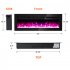 US GARVEE 50 Inch Electric Fireplace Inserts Recessed and Wall Mounted Electric Fireplace Heater with RC