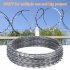 US GARVEE 500FT Razor Barbed Wire 50FT Per Roll Razor Wire Fencing Razor Fence Barbed Wire