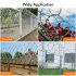 US GARVEE 500FT Razor Barbed Wire 50FT Per Roll Razor Wire Fencing Razor Fence Barbed Wire