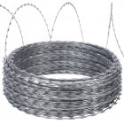 US GARVEE 500FT Razor Barbed Wire 50FT Per Roll Razor Wire Fencing Razor Fence Barbed Wire