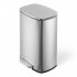 US GARVEE 50L Kitchen Trash Can Smudge Resistant Rectangular Garbage Can with Soft Close Foot Pedal