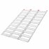 US GARVEE 50x76 Inch Aluminum Tri Fold Ramp with Treads  1500Lbs ATV Ramp with Load Straps  Folding Ramp for Motorcycles  Truck Bed  ATVS  UTVS  Trailer  Tracto