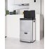 US GARVEE 56L Kitchen Trash Can with Lid Fingerprint Proof Stainless Steel Rubbish Bin