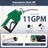 US GARVEE 58 Gallon Portable Fuel Tank Diesel Transfer Tank  with 12V DC Fuel Transfer Pump Black