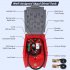 US GARVEE 58 Gallon Portable Fuel Tank Diesel Transfer Tank  with 12V DC Fuel Transfer Pump Red