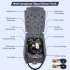 US GARVEE 58 Gallon Portable Fuel Tank Diesel Transfer Tank  with 12V DC Fuel Transfer Pump Gray