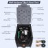 US GARVEE 58 Gallon Portable Fuel Tank Diesel Transfer Tank  with 12V DC Fuel Transfer Pump Black