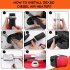 US GARVEE 5KW Diesel Air Heater All in One 12V Parking Camping Heating with LCD Display Remote Control