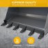 US GARVEE 60 Inch Bucket Clamp On Debris Forks Heavy Duty Clamp On Pallet Fork 4000 lbs Capacity Bucket Forks