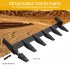 US GARVEE 60 Inch Bucket Clamp On Debris Forks Heavy Duty Clamp On Pallet Fork 4000 lbs Capacity Bucket Forks