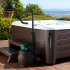 US GARVEE 600LBS Capacity Hot Tub Handrail 56 Inch Safety Handrail for Indoor Outdoor Bath Black