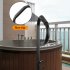 US GARVEE 600LBS Capacity Hot Tub Handrail 56 Inch Safety Handrail for Indoor Outdoor Bath Black