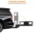 US GARVEE 60x20x6 Inch Folding Hitch Mount Cargo Carrier Steel Construction Cargo Basket 500lb Capacity