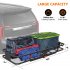 US GARVEE 60x20x6 Inch Folding Hitch Mount Cargo Carrier Steel Construction Cargo Basket 500lb Capacity