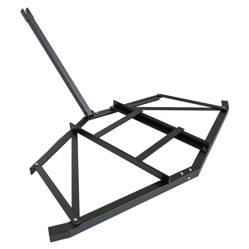 US GARVEE 66 Inch Wide Driveway Drag with 2 Adjustable Bars Driveway Drag Grader Harrow for ATV UTV