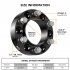 US GARVEE 6x5 5 Wheel Spacers Compatible for 1999 2016 Silverado 1500 95 16 Tahoe 02 16 Escalade 03 14 Savana 1500 92 16 Yukon