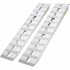US GARVEE 72x15 Inch Aluminum Trailer Ramps 6000lbs Aluminum Ramps with Hook Ends  Loading Ramps for ATV Truck Motorcycle Lawn Mower Snow Blower 2pcs