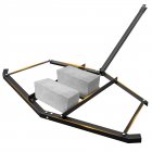 US GARVEE 74 Inch ATV Drag Harrow with 2 Adjustable Bars Driveway Drag Grader for Landscape Leveling