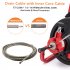 US GARVEE 75Ft x 1 2 Inch Drain Cleaner Machine Auto feed Electric Drain Auger
