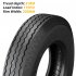 US GARVEE 8 14 5 14PR Trailer Tires 3040Lbs Load Capacity Heavy Duty and Durable Tires