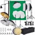 US GARVEE 8 5x10ft Photography Kit with Backdrops for Portrait Shoots