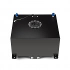 US GARVEE 8 Gallon Universal Fuel Cell Drift Strip Gas Tank  Level Sender Coated Aluminum Polished