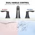 US GARVEE 8 Inch Bathroom Faucets For Sink 3 Hole Bronze Bathroom Faucet