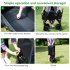 US GARVEE 8 inch All Terrain Wheels Collapsible Outdoor Camping Wagon  Iron Folding Table top 4 Plate mats without brakes