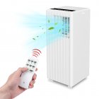 US GARVEE 8000 BTU Portable Air Conditioner 3-in-1 Portable Conditioner with Remote Control 2 Speeds Cools Room Up to 350 Sq.Ft - White