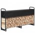 US GARVEE 8FT Firewood Rack Outdoor Firewood Rack Outdoor with Cover for Fireplace Wood Storage