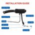 US GARVEE 8KW Diesel Air Heater 12V Diesel Heater with 10L Tank Muffler LCD Thermostat Monitor