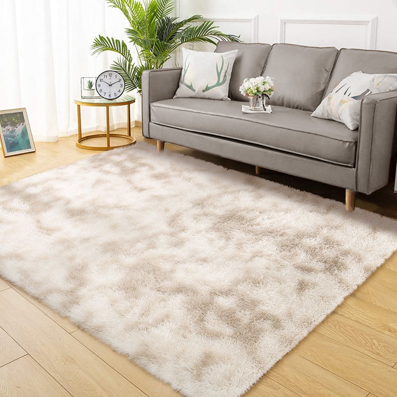 US GARVEE 8x10 Area Rugs for Bedroom Plush Rug Fuzzy Rug Living Room Rugs Non-Slip Rug for Living Room Bedroom Dining Room Office,Coffee