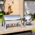 US GARVEE 9QT Chafing Dish Buffet Set Stainless Steel Roll Top Buffet Server