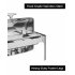 US GARVEE 9QT Chafing Dish Buffet Set Stainless Steel Roll Top Buffet Server